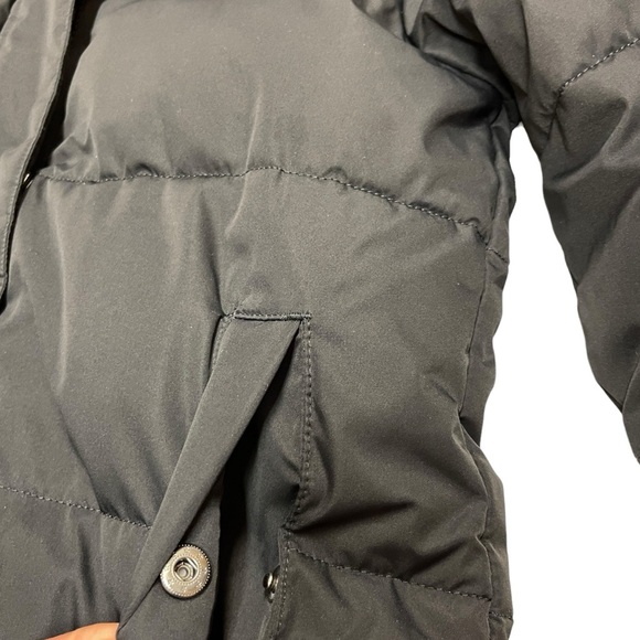 Ripzone puffer parka long Jacket size XS black quilted Winter Jacket - Picture 9 of 15